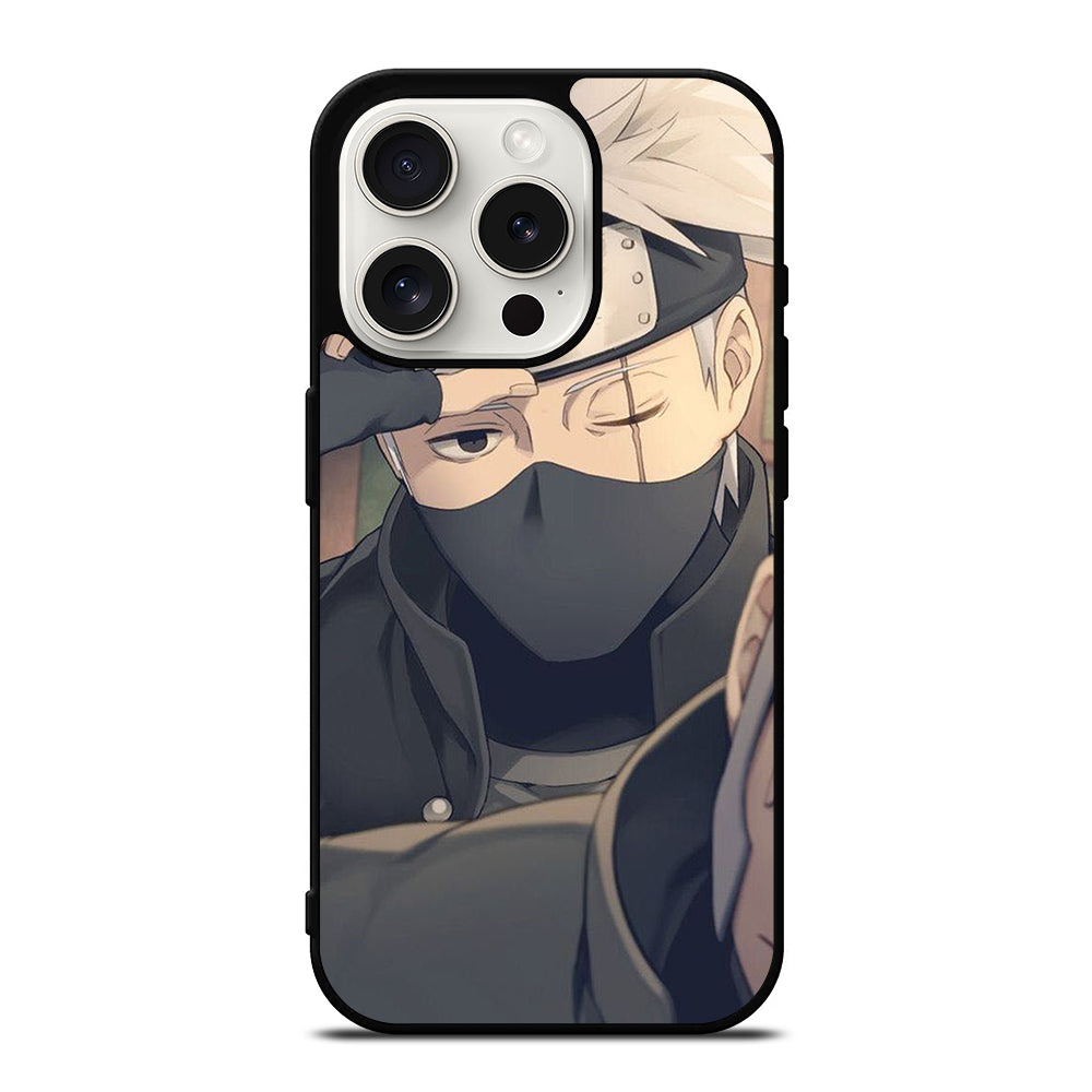 KAKASHI HATAKE FACE COOL NARUTO iPhone 15 Pro Case Cover