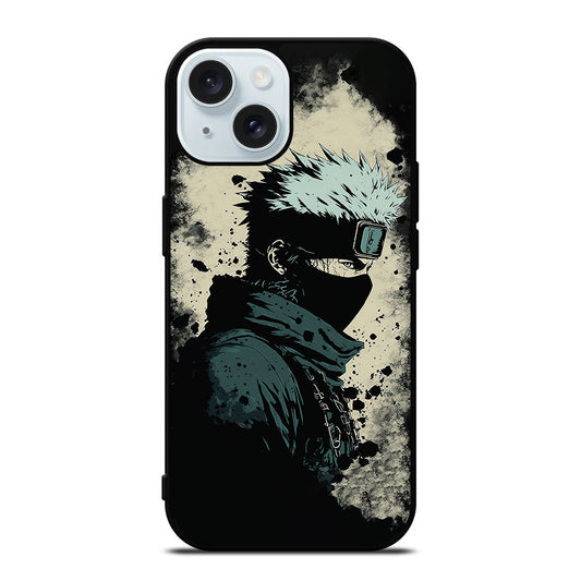 KAKASHI HATAKE NARUTO iPhone 15 Case Cover