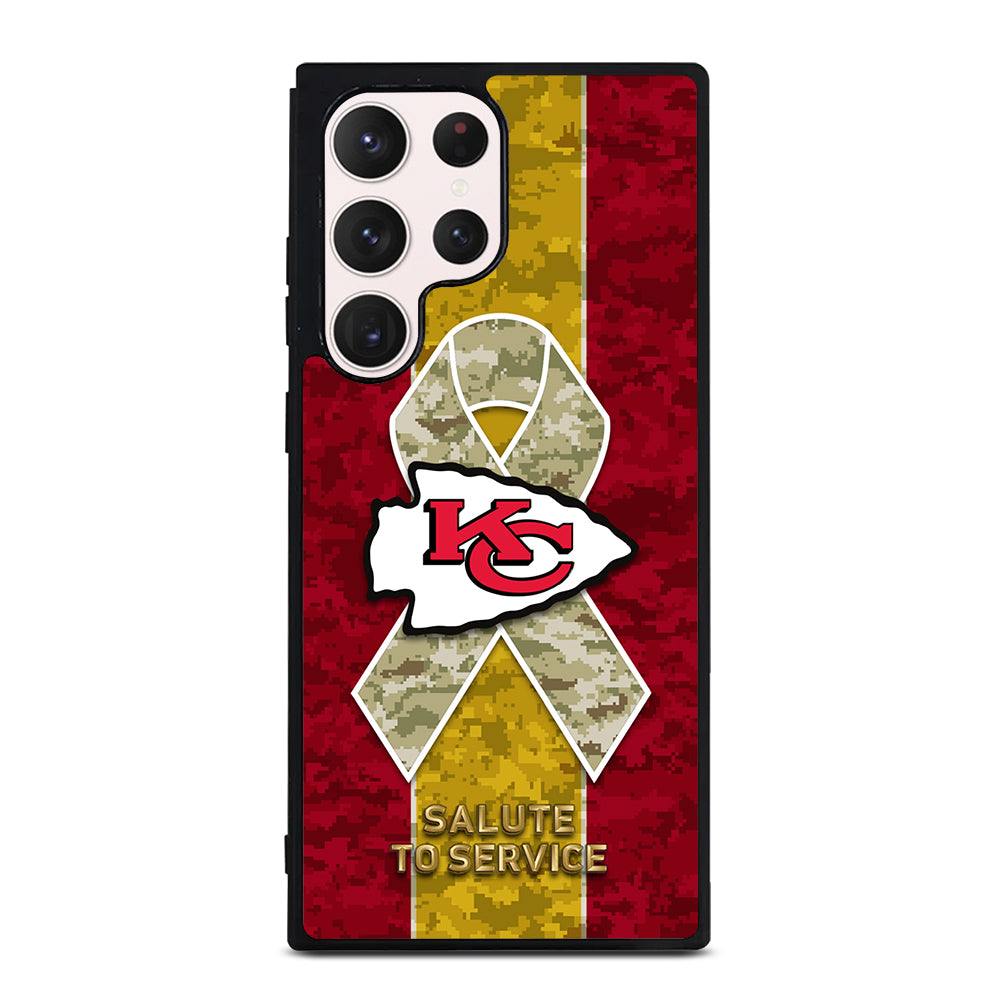 KANSAS CITY CHIEFS ICON Samsung Galaxy S23 Ultra Case Cover