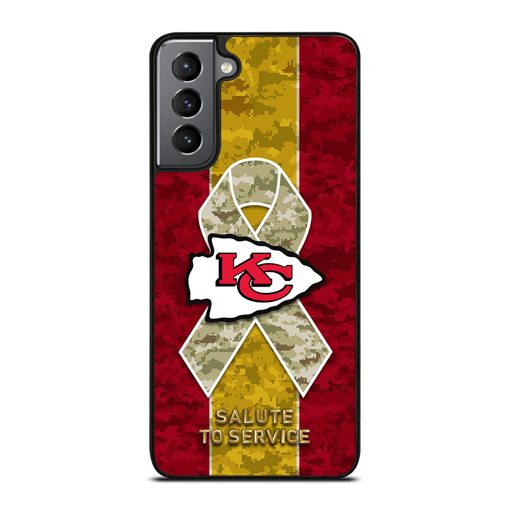 KANSAS CITY CHIEFS ICON Samsung Galaxy S21 Plus Case Cover