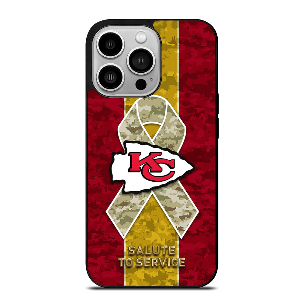 KANSAS CITY CHIEFS ICON iPhone 14 Pro Case Cover