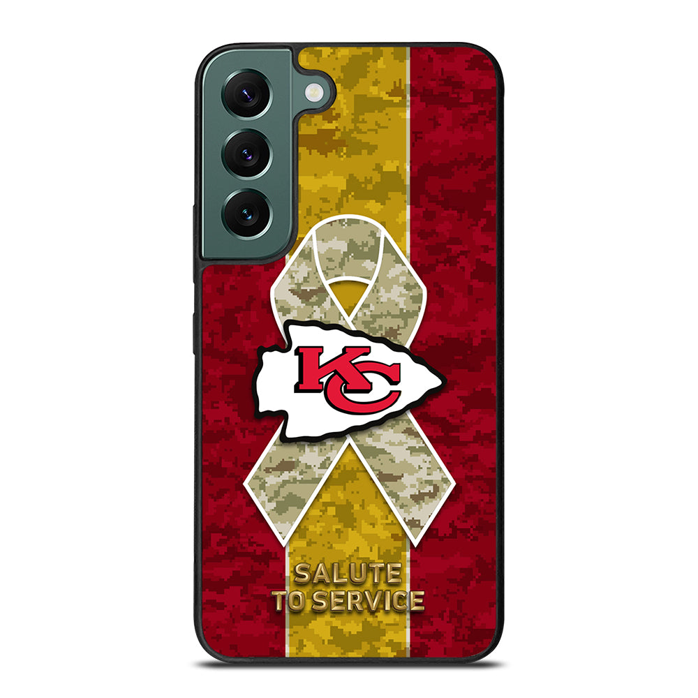 KANSAS CITY CHIEFS ICON Samsung Galaxy S22 Case Cover