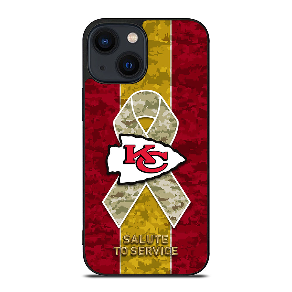 KANSAS CITY CHIEFS ICON iPhone 14 Plus Case Cover