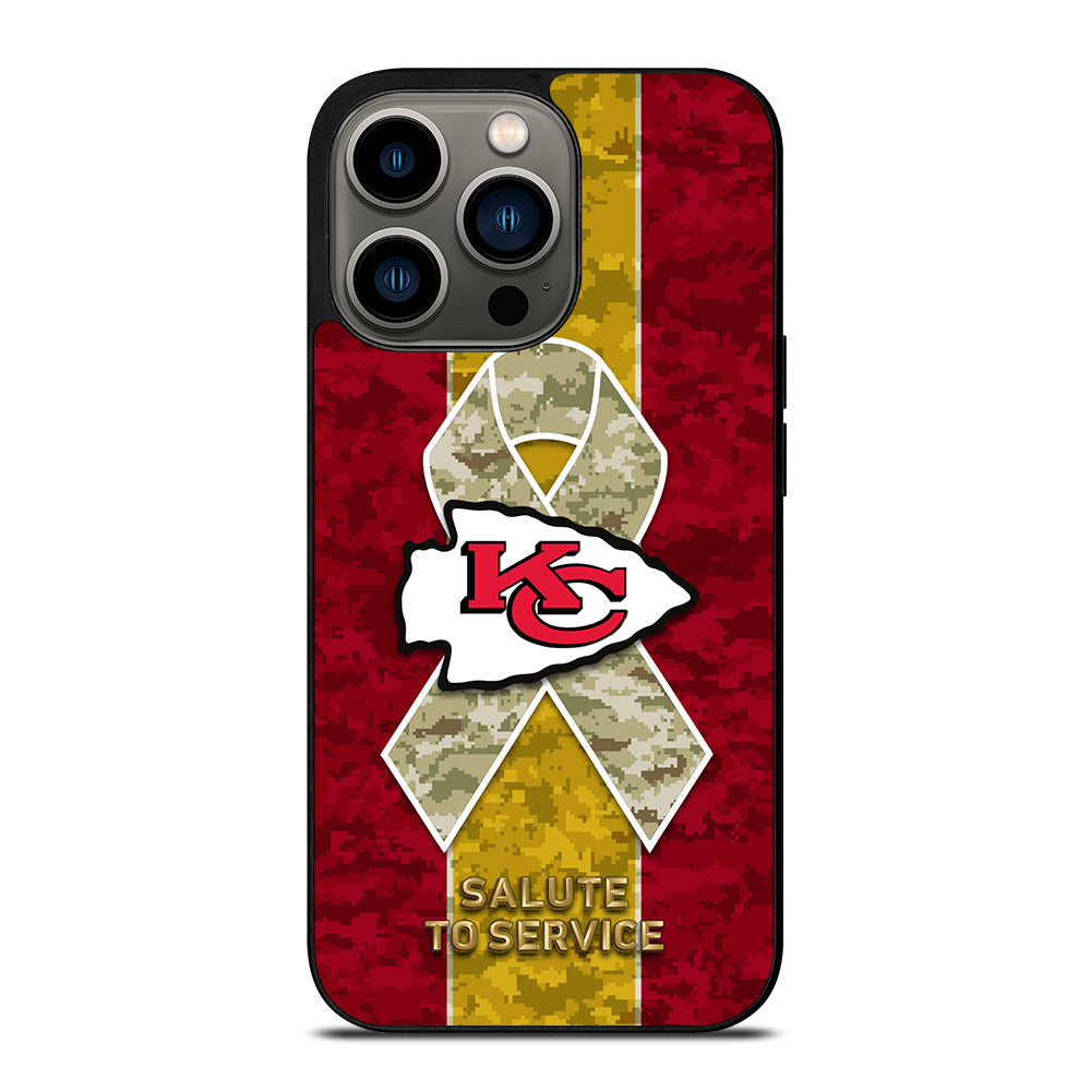 KANSAS CITY CHIEFS ICON iPhone 13 Pro Case Cover