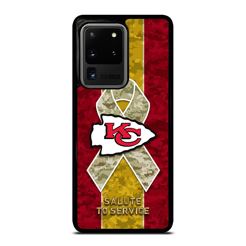 KANSAS CITY CHIEFS ICON Samsung Galaxy S20 Ultra Case Cover