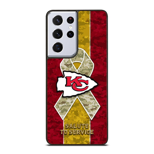 KANSAS CITY CHIEFS ICON Samsung Galaxy S21 Ultra Case Cover