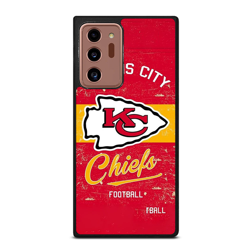 KANSAS CITY CHIEFS LOGO FOOTBALL Samsung Galaxy Note 20 Ultra Case Cover