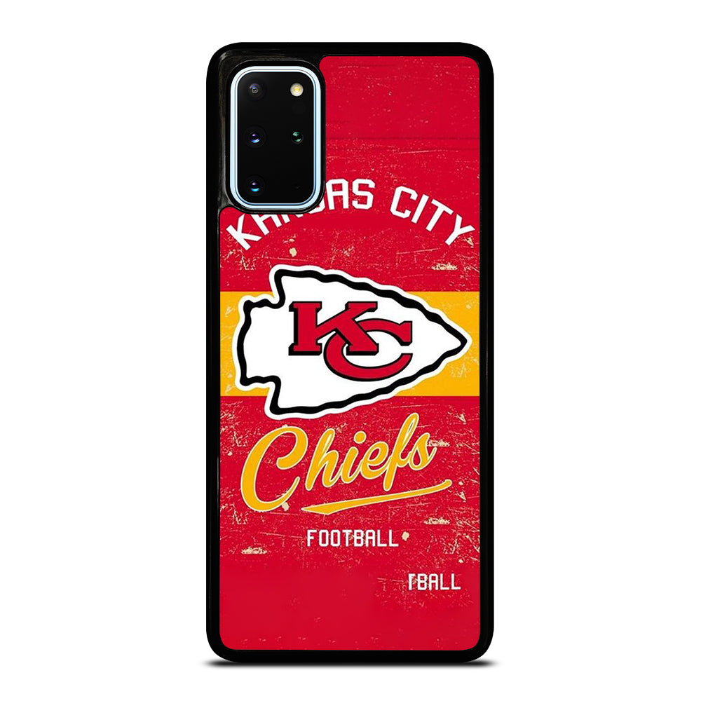 KANSAS CITY CHIEFS LOGO FOOTBALL Samsung Galaxy S20 Plus Case Cover