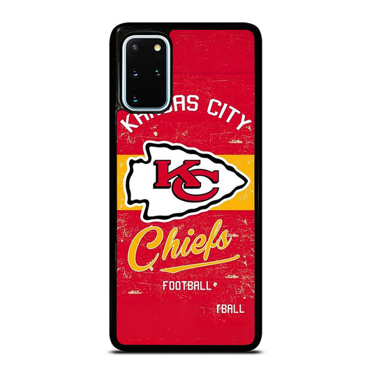 KANSAS CITY CHIEFS LOGO FOOTBALL Samsung Galaxy S20 Plus Case Cover