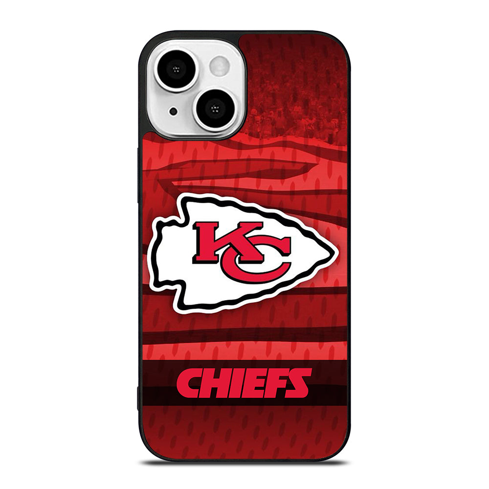 KANSAS CITY CHIEFS NFL LOGO FOOTBALL iPhone 13 Mini Case Cover