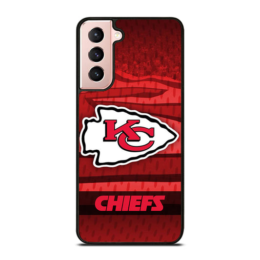 KANSAS CITY CHIEFS NFL LOGO FOOTBALL Samsung Galaxy S21 Case Cover