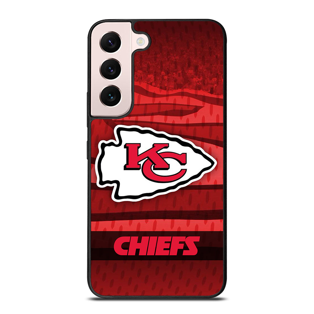 KANSAS CITY CHIEFS NFL LOGO FOOTBALL Samsung Galaxy S22 Plus Case Cover
