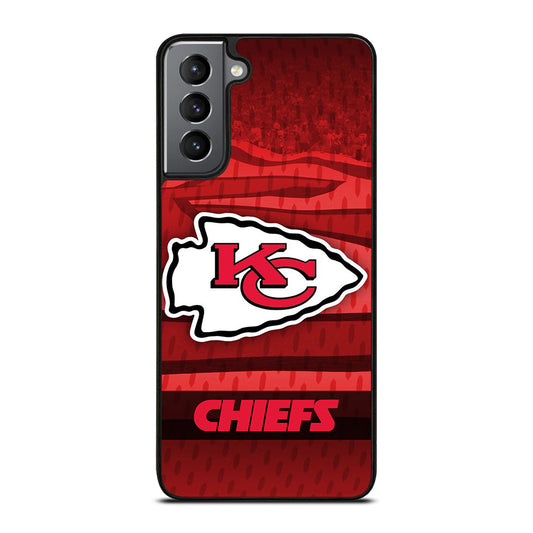 KANSAS CITY CHIEFS NFL LOGO FOOTBALL Samsung Galaxy S21 Plus Case Cover