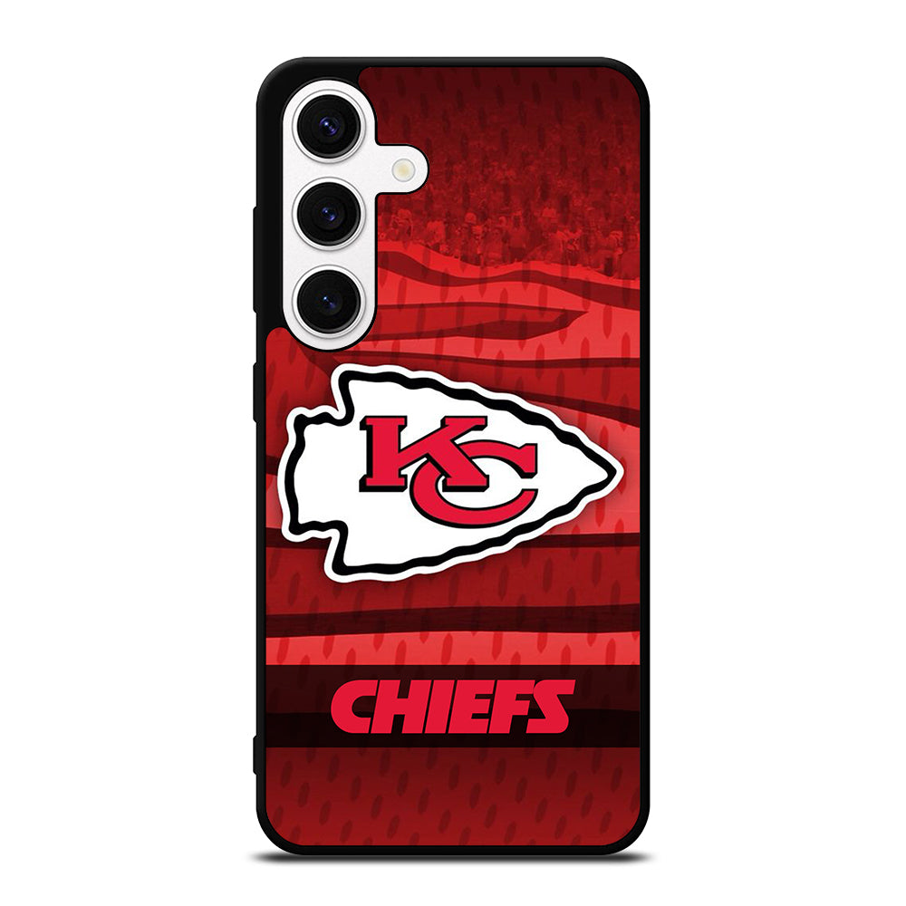 KANSAS CITY CHIEFS NFL LOGO FOOTBALL Samsung Galaxy S24 Case Cover