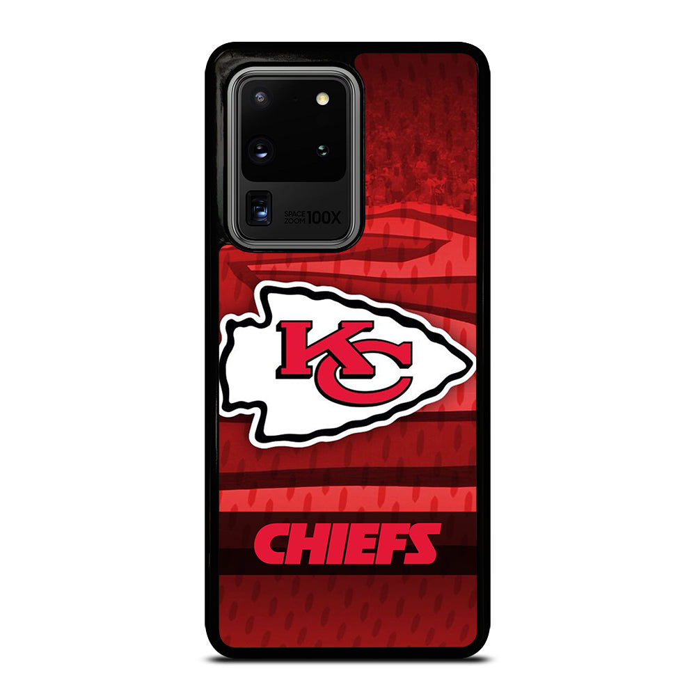 KANSAS CITY CHIEFS NFL LOGO FOOTBALL Samsung Galaxy S20 Ultra Case Cover