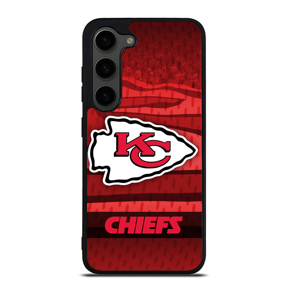 KANSAS CITY CHIEFS NFL LOGO FOOTBALL Samsung Galaxy S23 Plus Case Cover