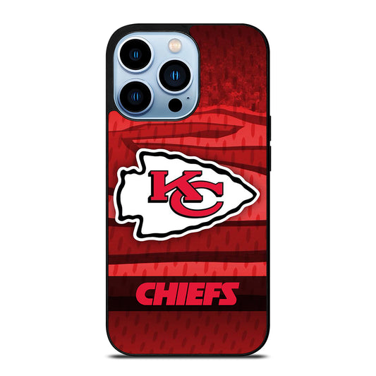 KANSAS CITY CHIEFS NFL LOGO FOOTBALL iPhone 13 Pro Max Case Cover