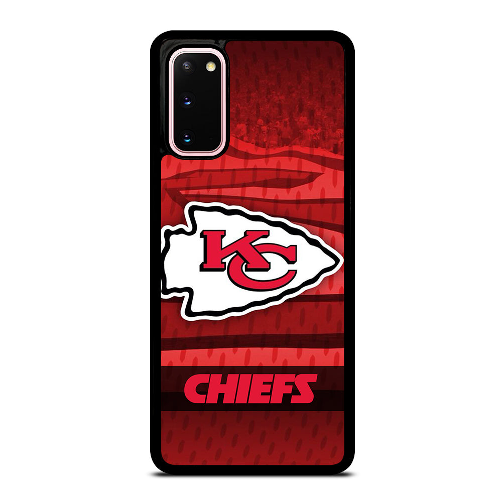KANSAS CITY CHIEFS NFL LOGO FOOTBALL Samsung Galaxy S20 Case Cover