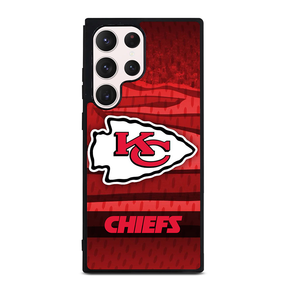 KANSAS CITY CHIEFS NFL LOGO FOOTBALL Samsung Galaxy S23 Ultra Case Cover