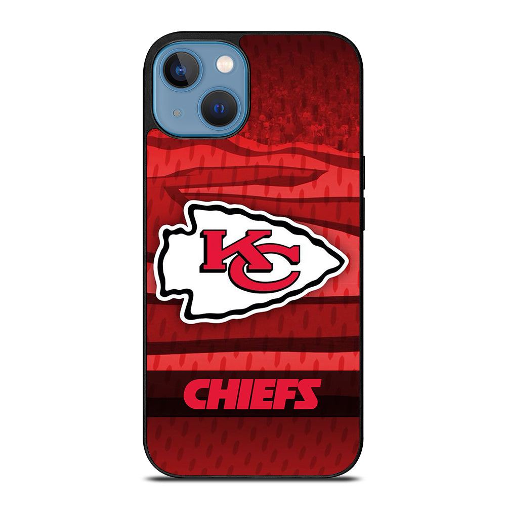 KANSAS CITY CHIEFS NFL LOGO FOOTBALL iPhone 13 Case Cover