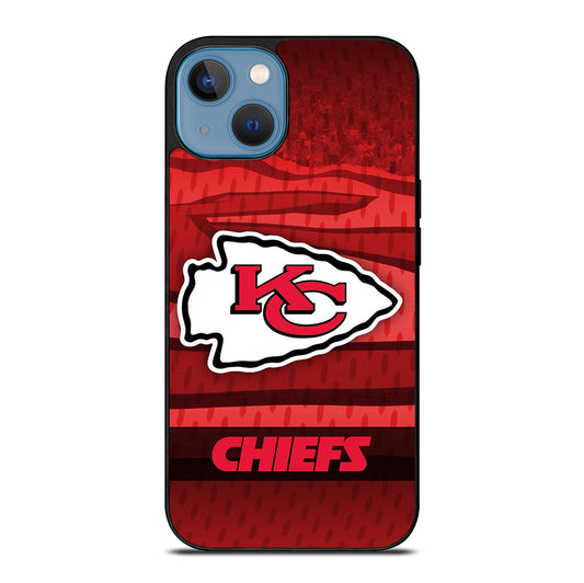 KANSAS CITY CHIEFS NFL LOGO FOOTBALL iPhone 13 Case Cover