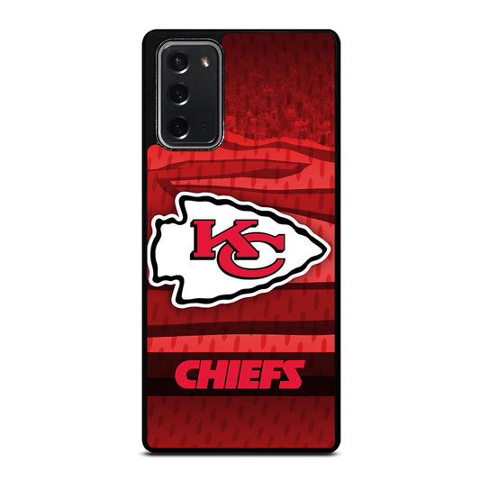 KANSAS CITY CHIEFS NFL LOGO FOOTBALL Samsung Galaxy Note 20 Case Cover