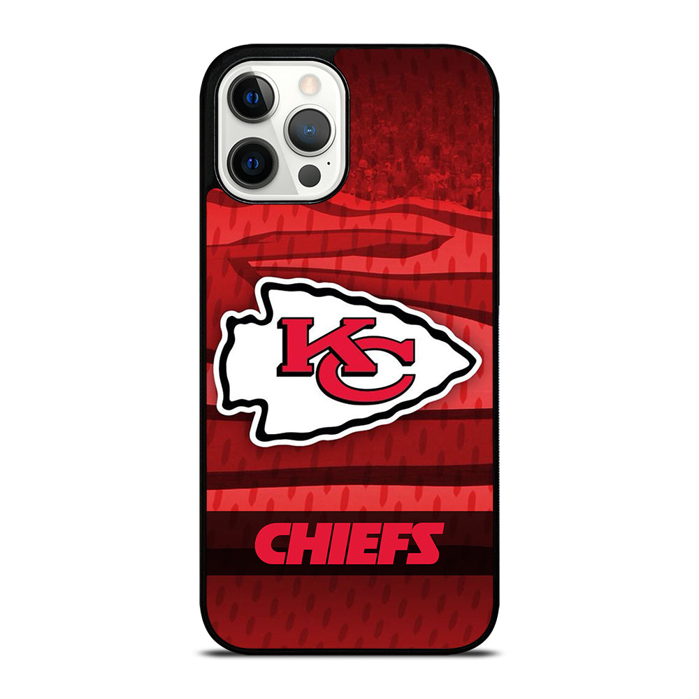 KANSAS CITY CHIEFS NFL LOGO FOOTBALL iPhone 12 Pro Max Case Cover