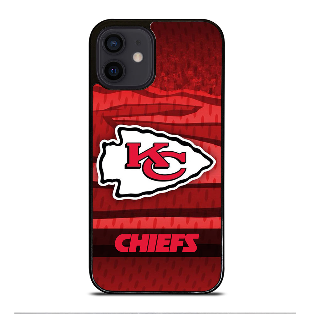 KANSAS CITY CHIEFS NFL LOGO FOOTBALL iPhone 12 Mini Case Cover