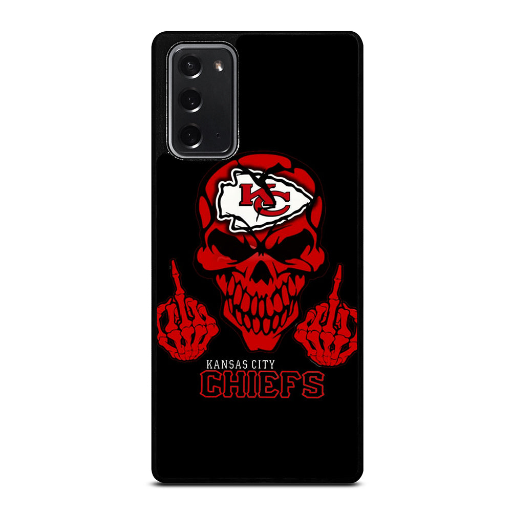 KANSAS CITY CHIEFS SKULL LOGO Samsung Galaxy Note 20 Case Cover