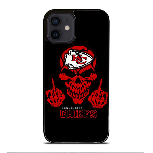 KANSAS CITY CHIEFS SKULL LOGO iPhone 12 Mini Case Cover