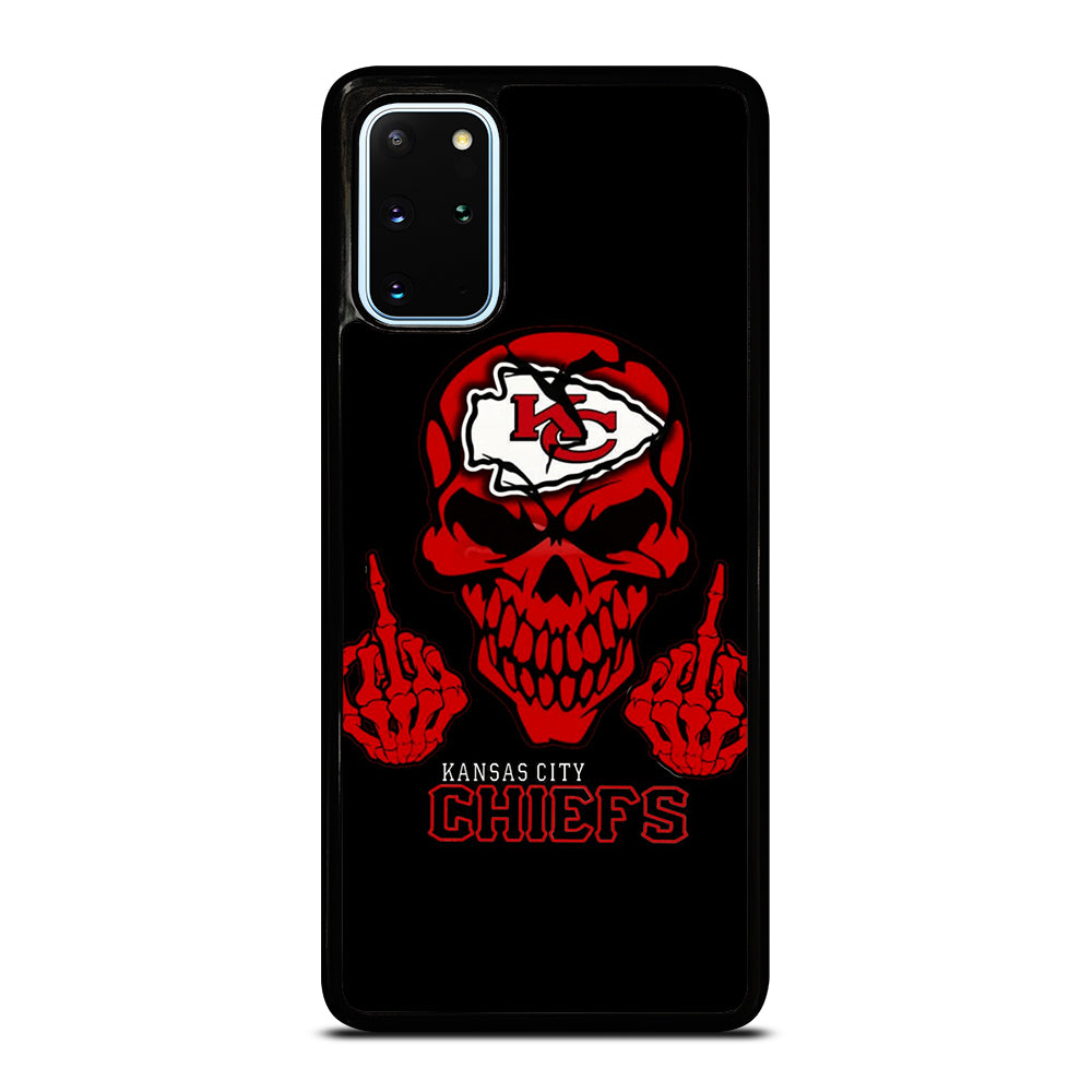KANSAS CITY CHIEFS SKULL LOGO Samsung Galaxy S20 Plus Case Cover