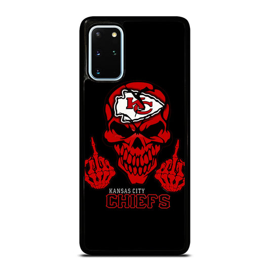 KANSAS CITY CHIEFS SKULL LOGO Samsung Galaxy S20 Plus Case Cover