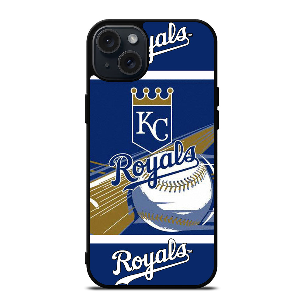 KANSAS CITY ROYALS MLB ICON iPhone 15 Plus Case Cover