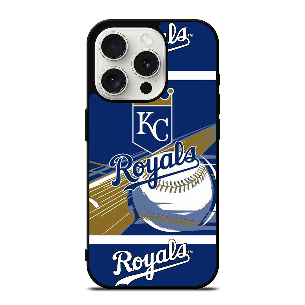 KANSAS CITY ROYALS MLB ICON iPhone 15 Pro Case Cover