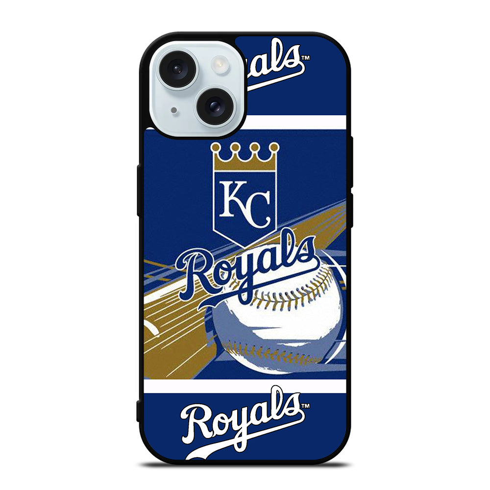 KANSAS CITY ROYALS MLB ICON iPhone 15 Case Cover