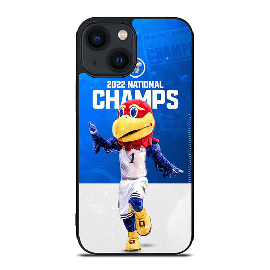 KANSAS JAYHAWKS MASCOT iPhone 14 Plus Case Cover
