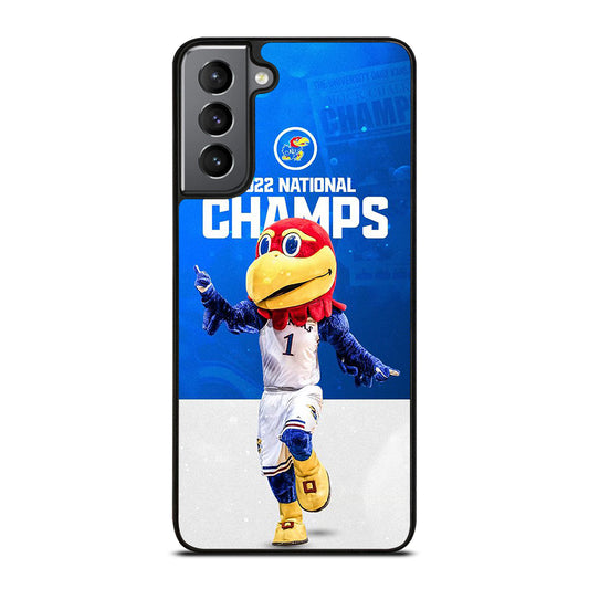 KANSAS JAYHAWKS MASCOT Samsung Galaxy S21 Plus Case Cover