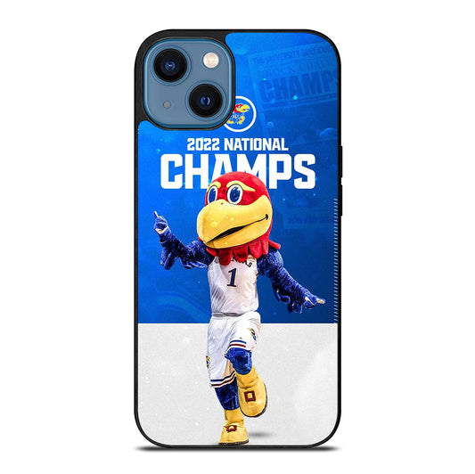 KANSAS JAYHAWKS MASCOT iPhone 14 Case Cover