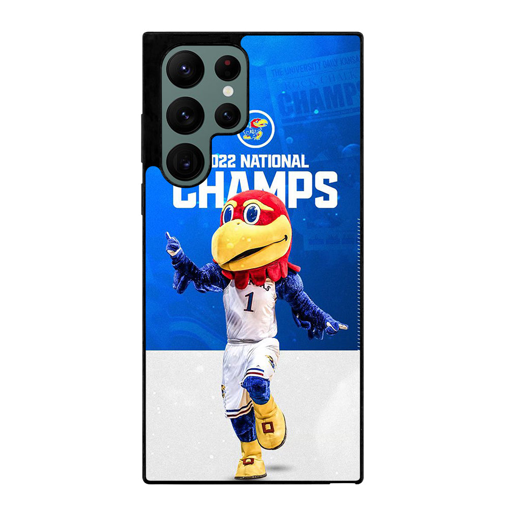 KANSAS JAYHAWKS MASCOT Samsung Galaxy S22 Ultra Case Cover