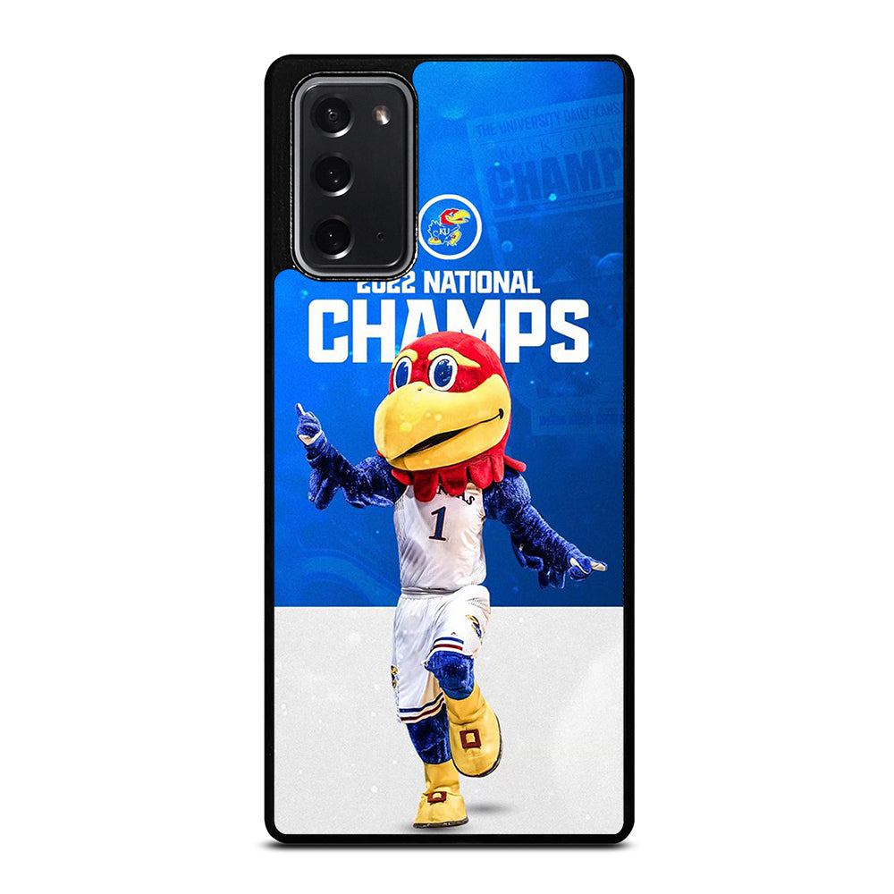 KANSAS JAYHAWKS MASCOT Samsung Galaxy Note 20 Case Cover