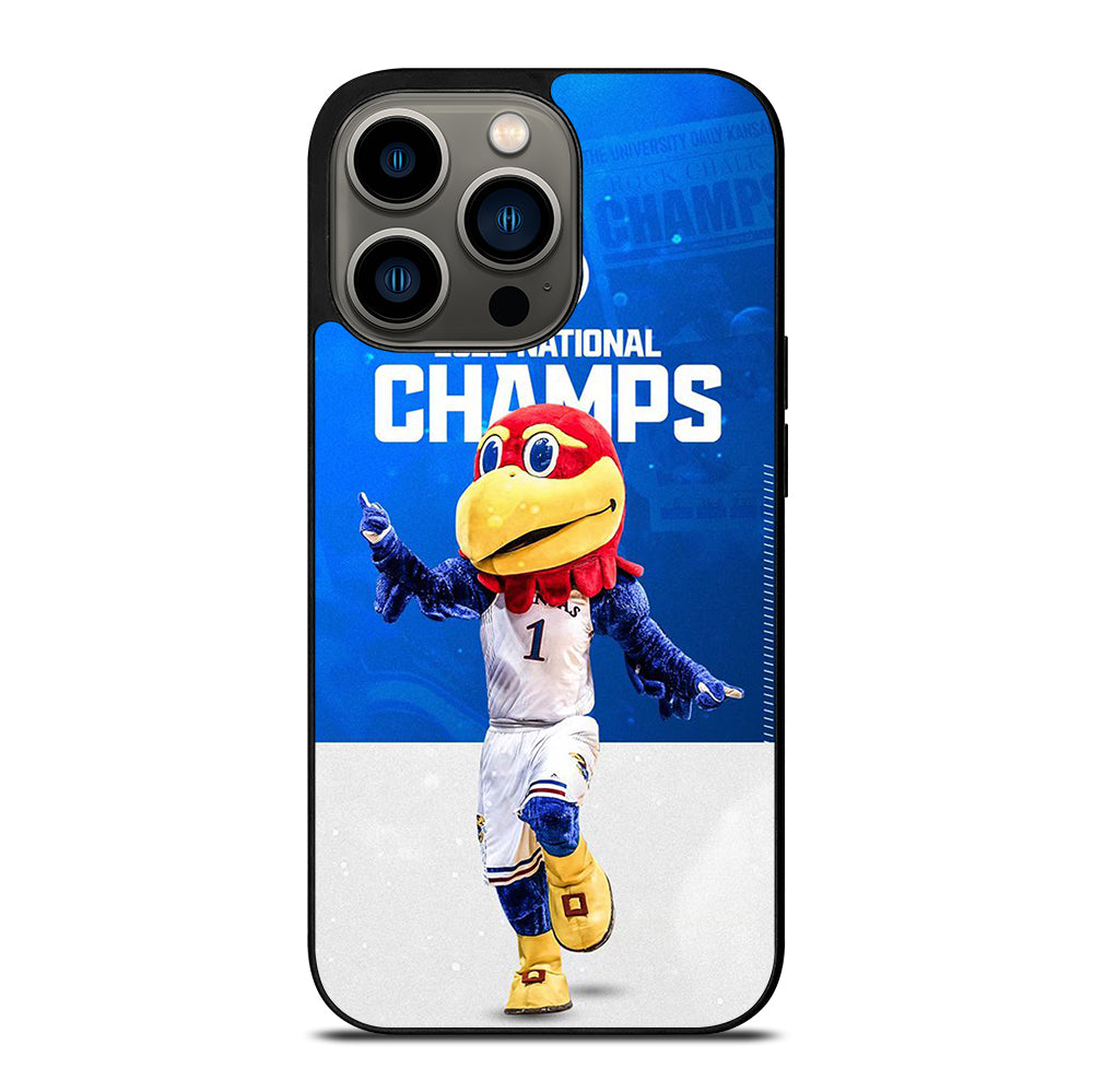 KANSAS JAYHAWKS MASCOT iPhone 13 Pro Case Cover
