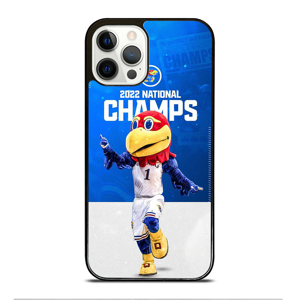 KANSAS JAYHAWKS MASCOT iPhone 12 Pro Case Cover