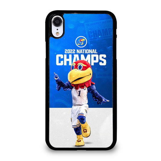 KANSAS JAYHAWKS MASCOT iPhone XR Case Cover