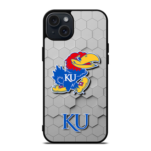 KANSAS JAYHAWKS MLB SYMBOL iPhone 15 Plus Case Cover