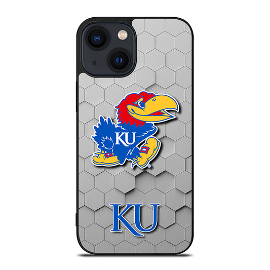 KANSAS JAYHAWKS MLB SYMBOL iPhone 14 Plus Case Cover