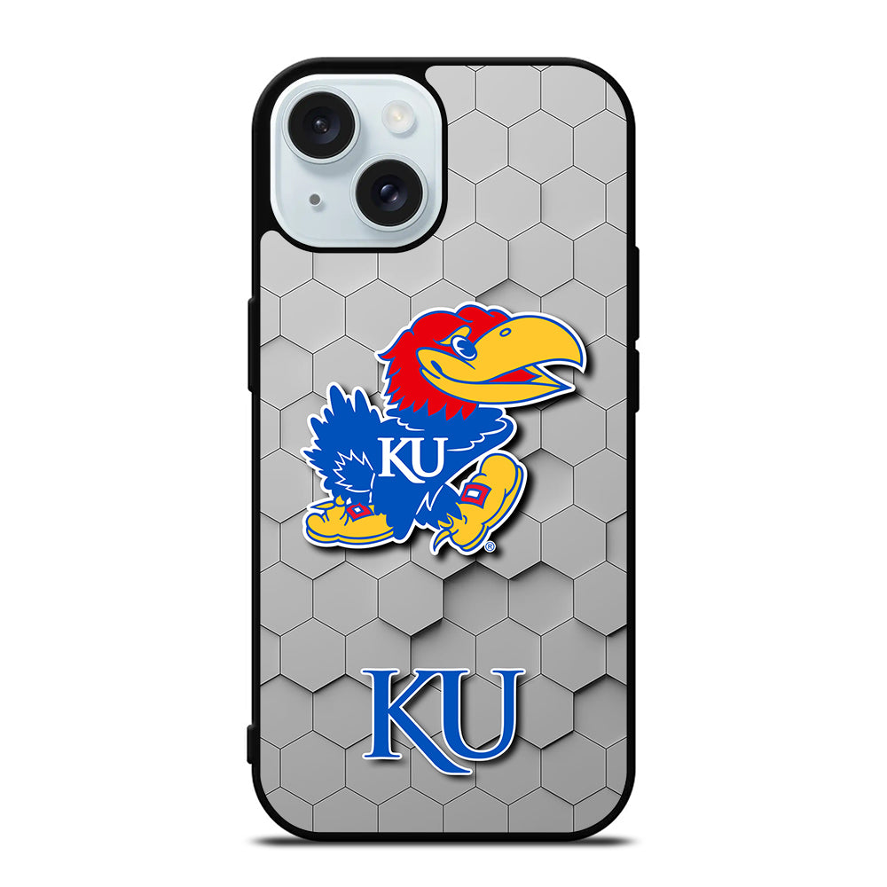 KANSAS JAYHAWKS MLB SYMBOL iPhone 15 Case Cover