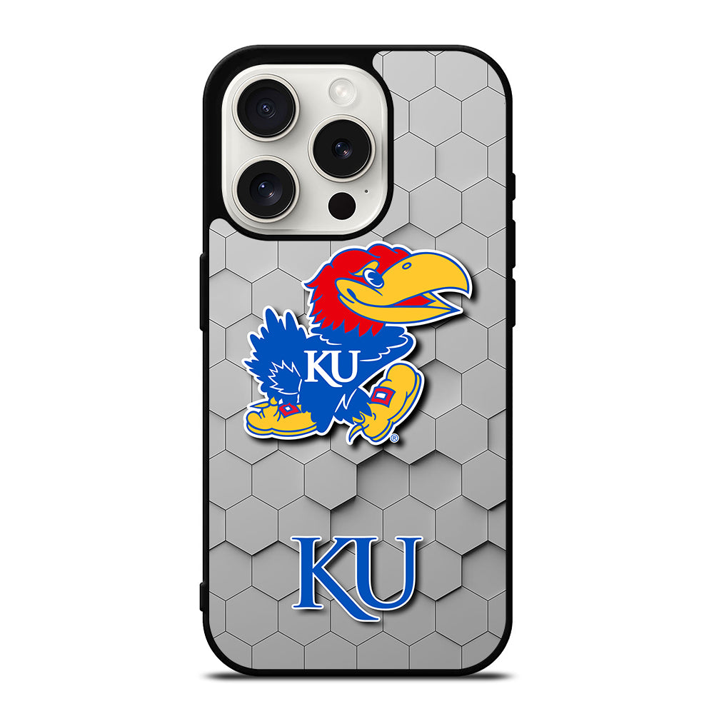 KANSAS JAYHAWKS MLB SYMBOL iPhone 15 Pro Case Cover