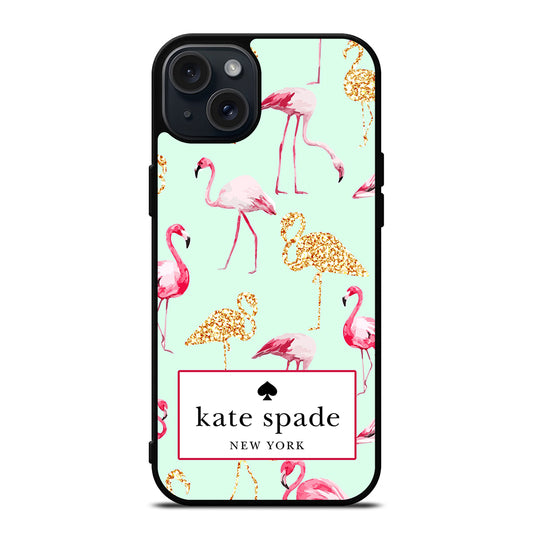 KATE SPADE FLAMINGO iPhone 15 Plus Case Cover