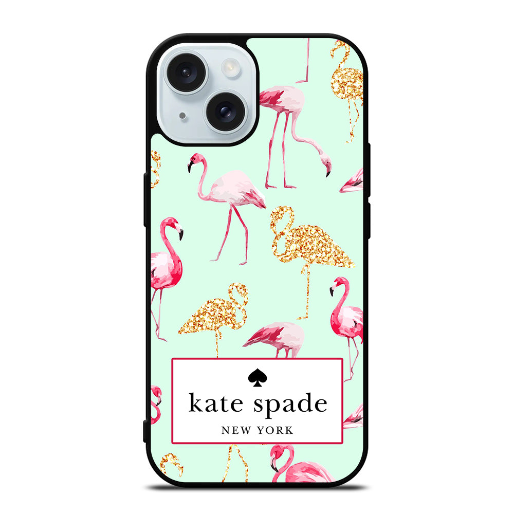 KATE SPADE FLAMINGO iPhone 15 Case Cover