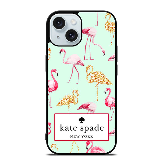 KATE SPADE FLAMINGO iPhone 15 Case Cover